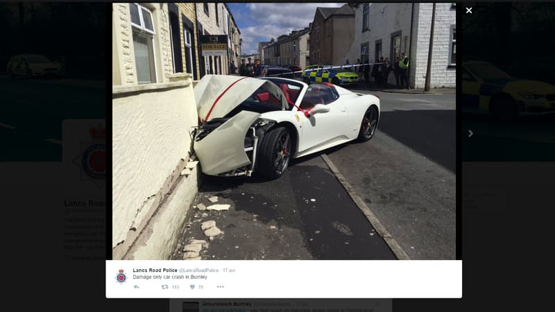 La Ferrari est irréparable