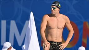 Le nageur ukrainien Andriy Govorov à Rome, août 2022