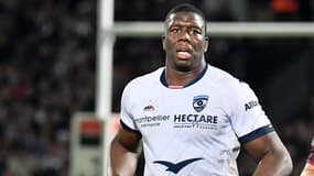 Yacouba Camara le 30 décembre 2022 avec Montpellier