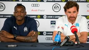 Steve Mandanda et André Villas-Boas