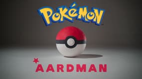 Le logo de la collaboration entre Pokémon et Aardman