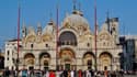La basilique Saint-Marc à Venise en Italie.