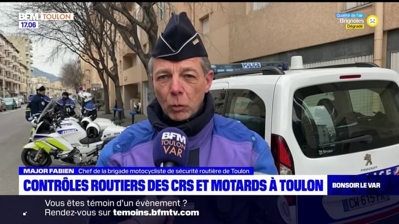 Toulon: vaste opération de contrôles routiers
