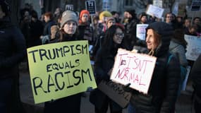 Une manifestation anti-Trump organisée à Chicago, ce mercredi. (Photo d'illustration)