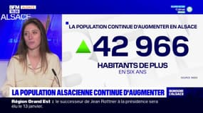 Recensement: en Alsace, la population continue d'augmenter