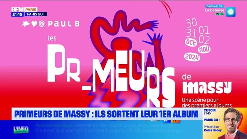 Paris Go du vendredi 18 octobre - Primeurs de Massy : Ils sortent leur 1er album