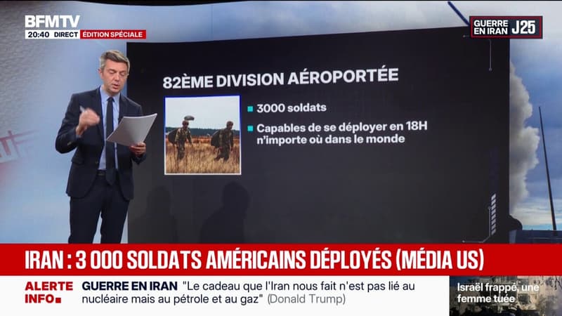 Iran: qui sont les 3.000 soldats américains qui pourraient être déployés ?