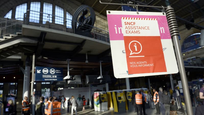 Un dispositif "SNCF Exams" sera mis en place lors des différentes épreuves risquant d'être perturbées par la mobilisation des cheminots. 