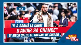 Nice : "Il a gagné le droit d'avoir sa chance", Di Meco souhaite que Digard reste sur le banc niçois