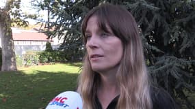 La journaliste suédoise Johanna Frändén, à Paris le 16 octobre 2024