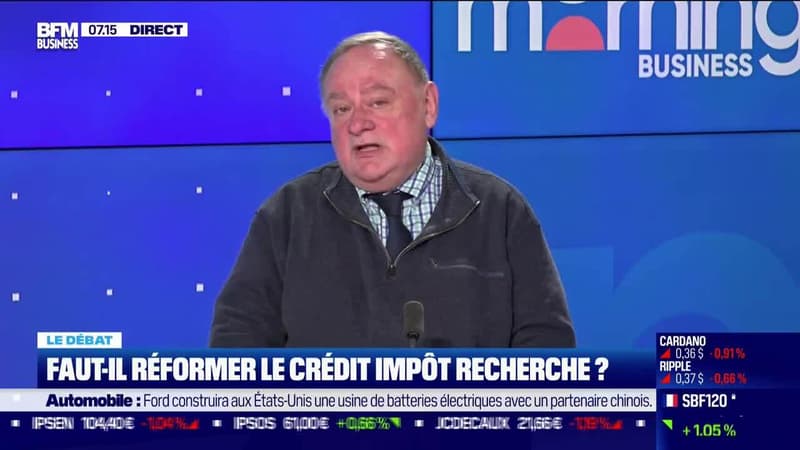 Nicolas Doze face à Jean-Marc Daniel : Faut-il réformer le Crédit Impôt Recherche ? - 14/02