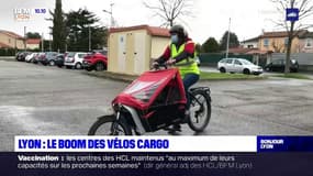 Lyon: le boom des vélos cargo