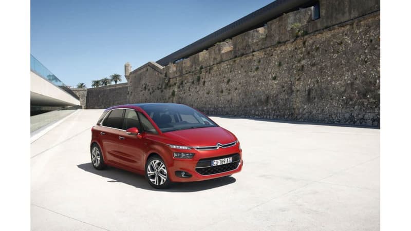 Un Citroën C4 Picasso, l'appellation des monospaces remplacée par SpaceTourer en 2018.