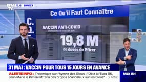 Combien de doses de vaccins va-t-on recevoir pour le mois de juin ?