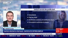Isatech recrute à Vannes, Nates, Rennes et Paris