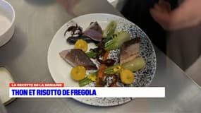 Dans votre assiette, l'émission du 22 septembre: Thon et Risotto de fregola au Fioupelan