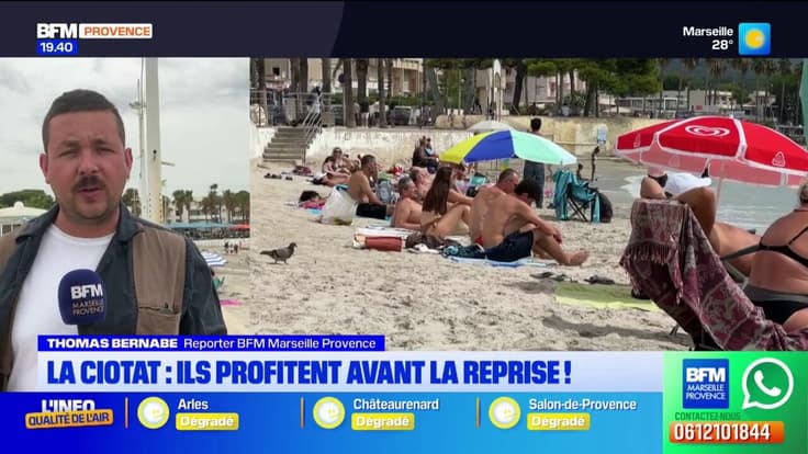 La Ciotat : Ils profitent avant la reprise !