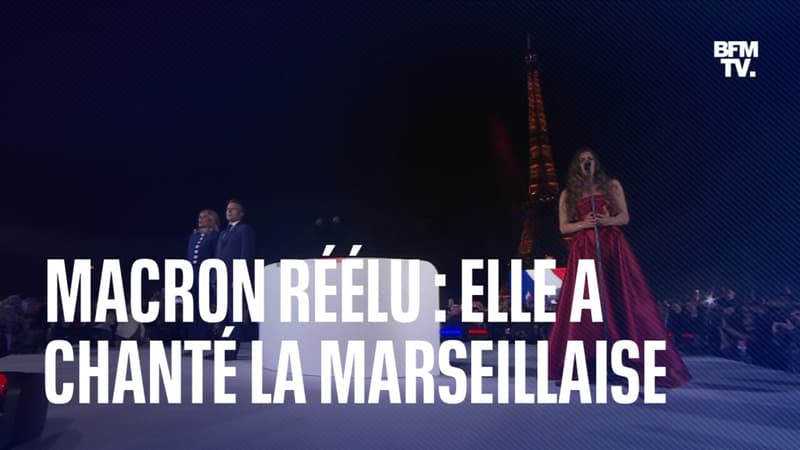 La cantatrice qui a chanté la Marseillaise au Champ-de-Mars après la réélection de Macron témoigne sur BFMTV