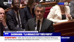 Gérald Darmanin: "La menace terroriste, et singulièrement la menace terroriste islamiste, est extrêmement importante"