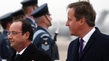 François Hollande et David Cameron ce vendredi 31 janvier.