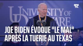 "Le mal a débarqué dans cette classe au Texas" déclare Joe Biden