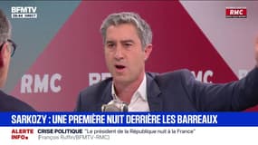 Visite de Gérald Darmanin à Nicolas Sarkozy en prison: "On veut avoir une justice pour l'oligarchie", déplore François Ruffin