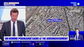 Paris: un homme poignardé dans le 14e arrondissement
