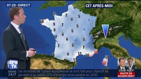 La météo pour ce mardi 19 décembre 2017