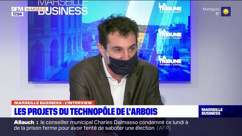 Marseille Business du 25/01/2022 avec Frédéric Guilleux, directeur général du pôle Cleantech au sein du technopôle de l'Arbois