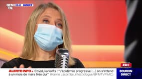 Karine Lacombe face à Jean-Jacques Bourdin en direct - 20/01