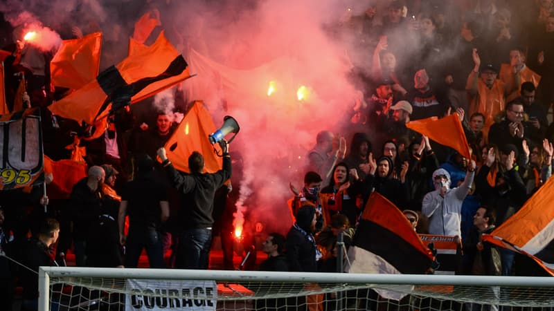 Les supporters lorientais