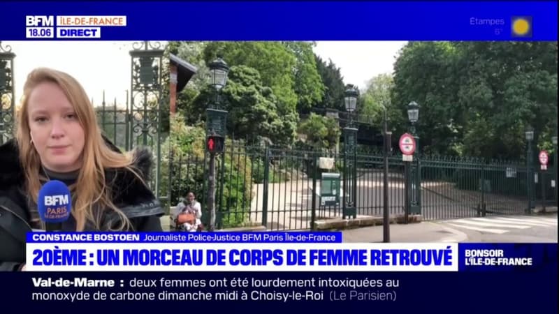 Paris: un morceau du corps d'une femme retrouvé au parc des Buttes-Chaumont