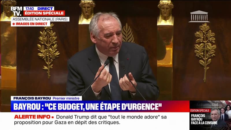 François Bayrou face à la censure: 