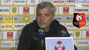 Nantes 2-1 Rennes : "L'équipe manque peut-être encore de caractère dans les temps faibles" souligne Genesio