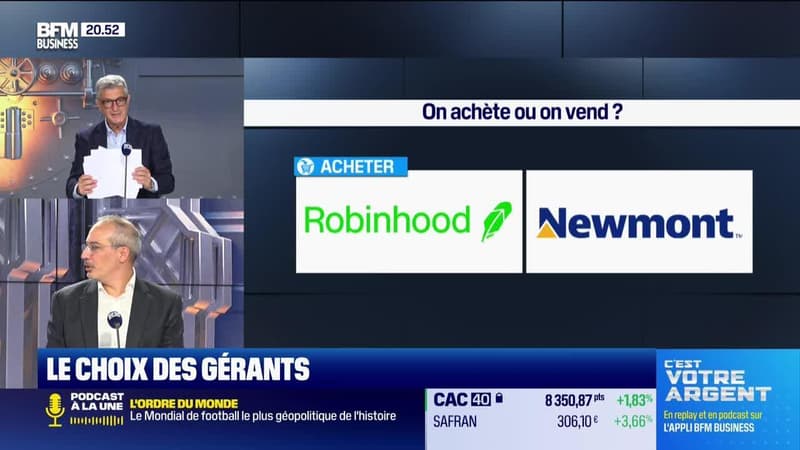On achète ou on vend ?: Robinhood, Newmont, et Rémy Cointreau - 12/06