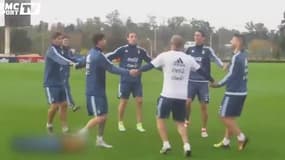 Le défi des Argentins à l’entraînement