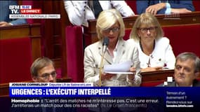 Josiane Corneloup, députée LR, estime que les propositions d'Agnès Buzyn "n'apportent pas de réponse" à la crise des urgences