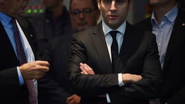 Emmanuel Macron était en visite à Fos-sur-mer, dans les Bouches-du-Rhône.