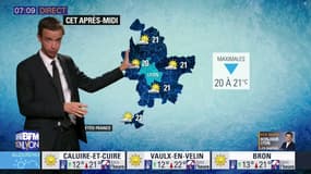 Météo à Lyon ce 23 septembre: un ciel bleu, quelques passages nuageux et des températures en baisse