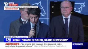 Agriculture: "Toute cette passion a un prix, celui de la valeur donnée au fruit du travail de nos agriculteurs", affirme Gabriel Attal