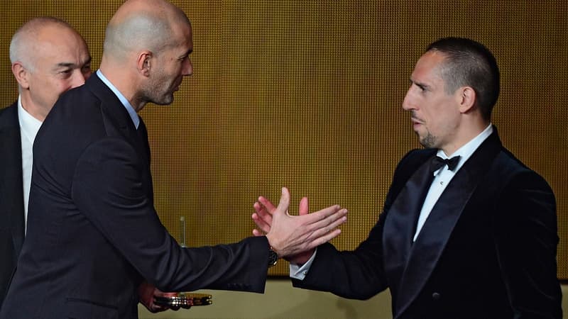 Zinedine Zidane & Franck Ribéry