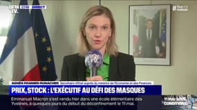 Agnès Pannier-Runacher: "Des masques, il y en a, encore faut-il qu'ils arrivent jusqu'aux Français, c'est l'enjeu"