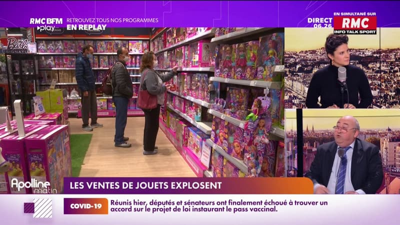 La vente de jouets a explosé en 2021