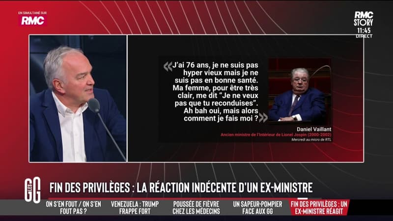 Fin des avantages d'ex-ministres: la réactio d'un ancien fait bondir
