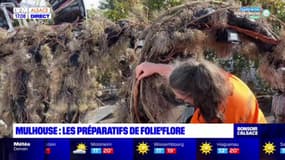 J-1 avant l'ouverture de Folie'flore, le grand show floral à Mulhouse