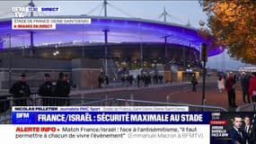 Match France-Israël: deux points de filtrage établis aux abords du Stade de France