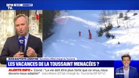 Jean-Baptiste Lemoyne (secrétaire d'État chargé du Tourisme): "C'est quelque part un acte citoyen" d'organiser ses vacances d'hiver