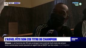L'ASVEL a fêté son 20ème titre de champion avec les supporters à Villeurbanne