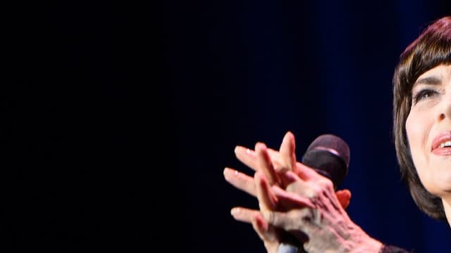 Mireille Mathieu, le 24 octobre 2014