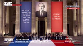 Panthéonisation de Robert Badinter: Julien Clerc interprète "L'assassin assassiné"